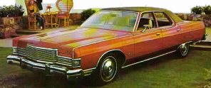 1973  Mercury Marquis Brougham 4-Door Hardtop