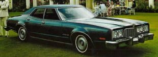 1975  Mercury Montego MX Brougham 4-Door